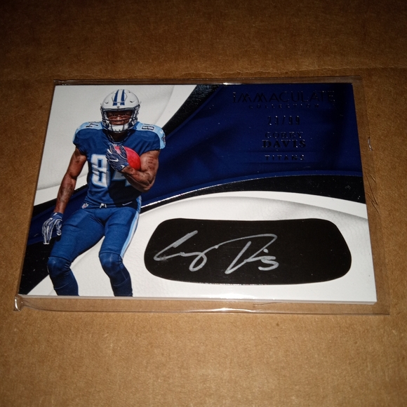 Corey Davis x2 Immaculate/#7 pick 1st round 2017!! - Picture 6 of 12